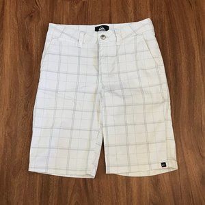 Quiksilver Plaid Dress Shorts